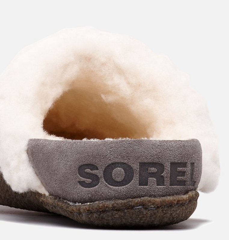 Womens Slippers Grey - Sorel Nakiska™ II - 407526-RVI